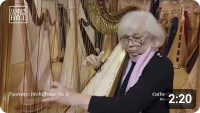 Tournier: Déchiffrage No. 6 for harp